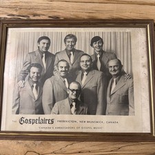 8x10 Black And White, The gospels, Canada Ambassadors Of Gospel Music
