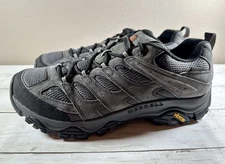 Merrell Men's Low-Cut Moab 3 WP Trail Hiking Shoes J035855 Granite Size 13M