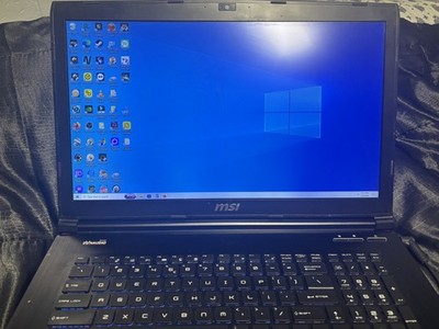 MSI gaming Laptop 2QE Apache 12 Gb RAM Intel i7 1.25 TB NVMe/SSD Win 10 17.3 LCD