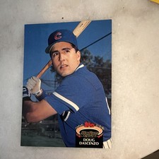 Topps 1992 Stadium Club Doug Dascenzo #252 Chicago Cubs Rookie Card. rookie card picture