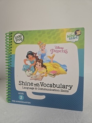 Leap Start 3D Book Disney Princess Shine with Vocabulary Leap Frog Interactive