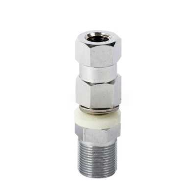 Replacement CB Antenna Stud Mount Adapter 3/8''x24 to SO-239 UHF Female Connector