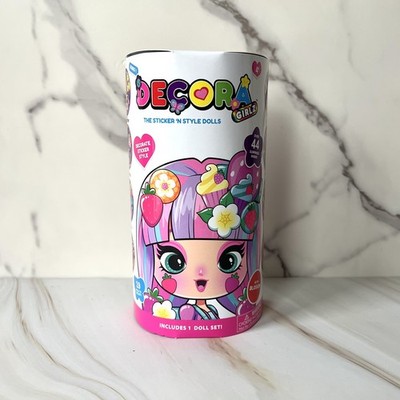 Decora Girlz Decora Sticker 'N Style Doll Set - Blossom