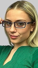 New Mikli by ALAIN MIKLI ML 1042 0003 Dark Purple 53mm Women's Eyeglasses Frame