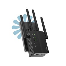 WiFi Extender Signal Booster Dual-Band 5.8G 2.4G Coverage To 12880 Sq. Ft  105