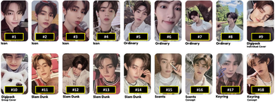 ZEROBASEONE ZB1 NEVER SAY NEVER OFFICIAL ALBUM PHOTOCARD ICON