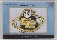 2015 Upper Deck CFL O-Pee-Chee Team Logo Edmonton Eskimos #TL-35 Patch 2o7