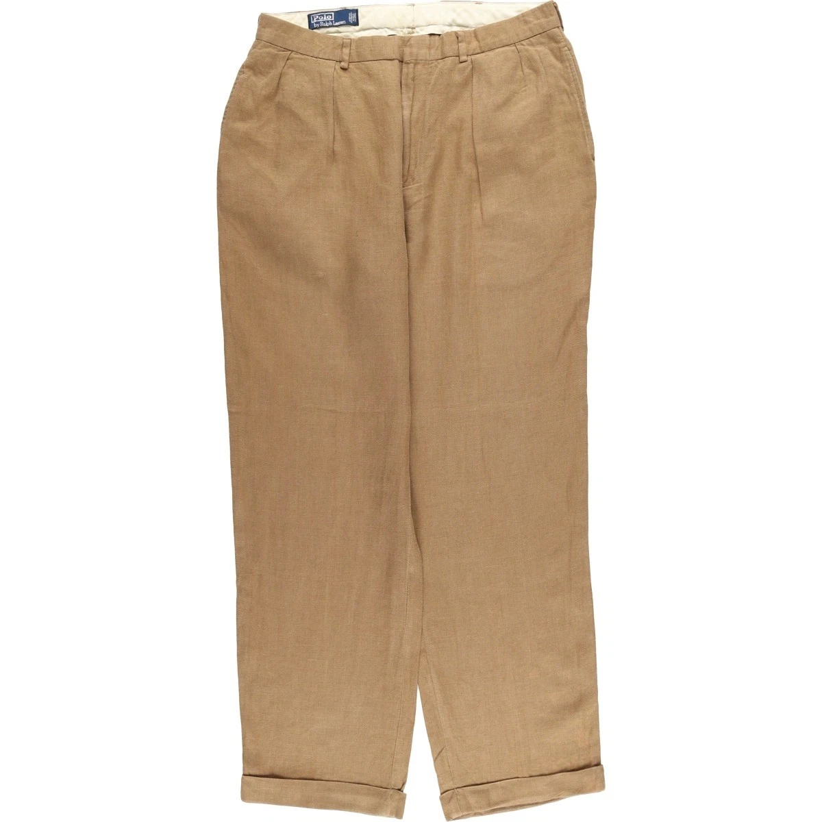 パンツ 90s Ralph Lauren Pure Linen Slacks 34/30 Lauren Ralph Lauren Linen 34 Size Pants for Men for sale | eBay