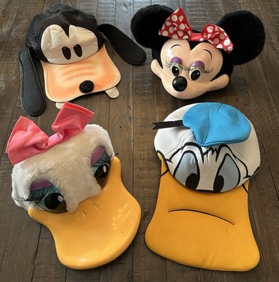 LOT (4) Vintage 80s 90s Disney Minnie Mouse Donald Duck Daisy Duck