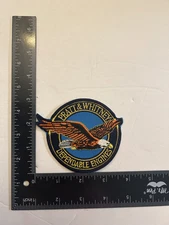 MH1413 Original USAF 1980s Unit Patch Pratt and Whitney Engines IR2E