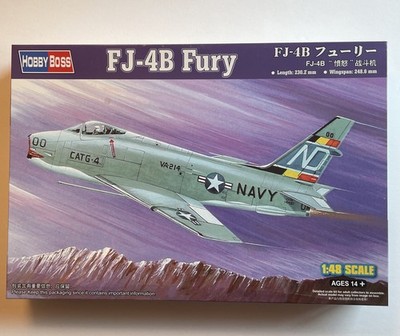 Hobby Boss 80313 1/48 Scale FJ-4B Fury Aircraft Model Kit