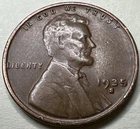 1935 S Lincoln Wheat Cent Penny 1c 2728X