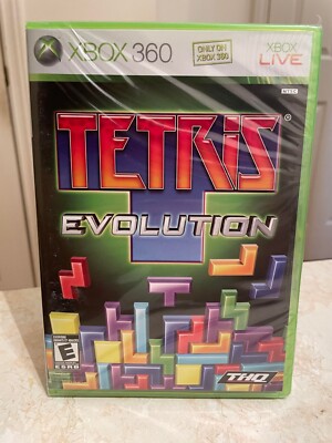 Tetris Evolution (Microsoft Xbox 360, 2007) BRAND NEW SEALED *NICE*