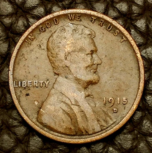 1915-D Lincoln Wheat Cent ~ VERY GOOD (VG) Condition ~ COMBINED SHIPPING!