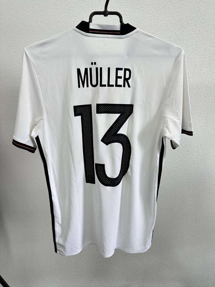D*0様 正規品　adidas ドイツ代表ジャージ MÜLLER 13 Authentic adidas Germany #13 Thomas Muller Football Soccer
