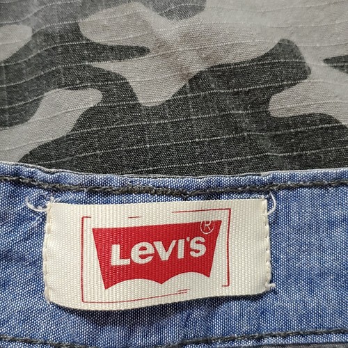 Levi's Boys Size 12R Gray & Black Camo Cargo Shorts Summer Camping Outdoors - Picture 4 of 7