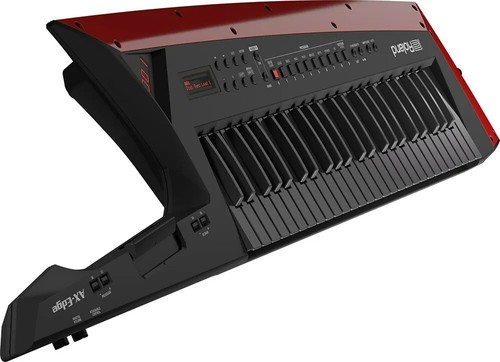Roland AX-EDGE-B Keytar 49-Key Synthesizer Black Red New in Box from Japan - Picture 4 of 10