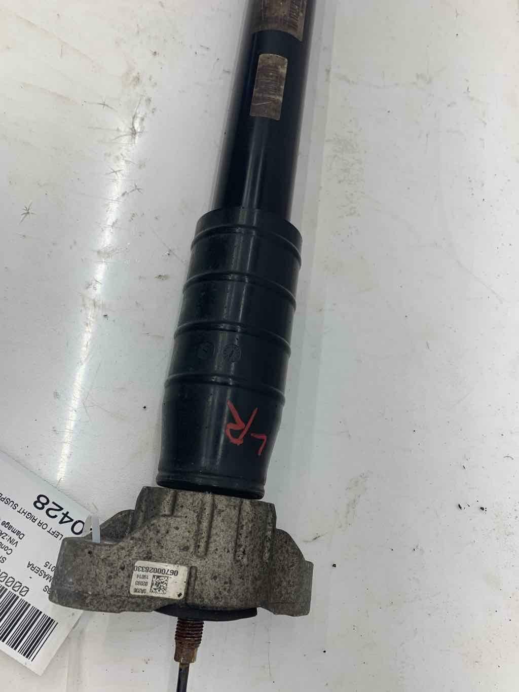 2014-2017 MASERATI QUATTROPORTE M156 OEM REAR SUSPENSION SHOCK STRUT 06700028330