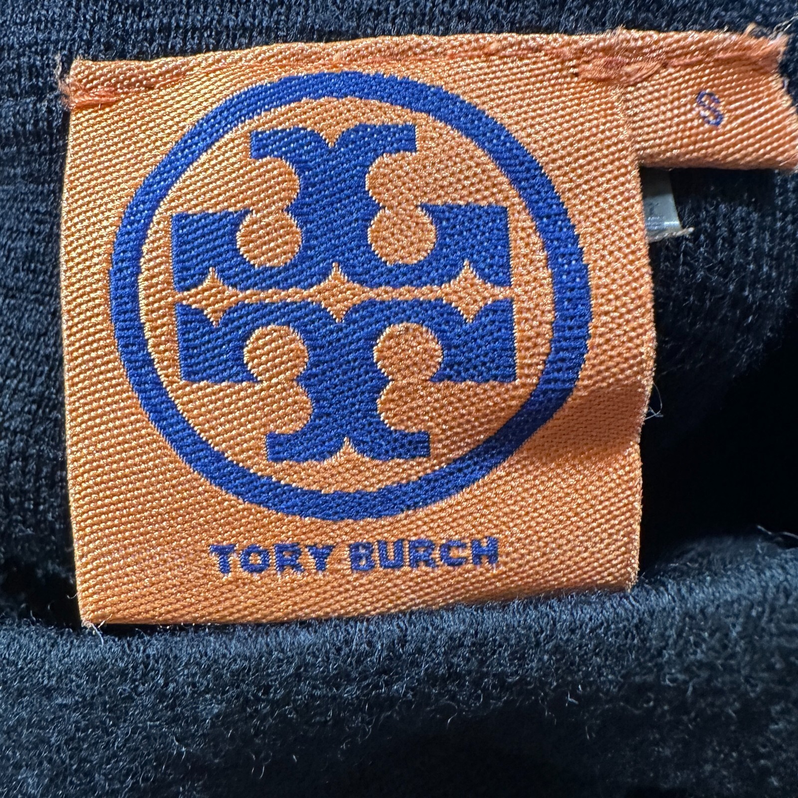 Tory Burch Anthea Wool Dress Women’s Small Black Front Pockets Short Sleeve thumbnail 7