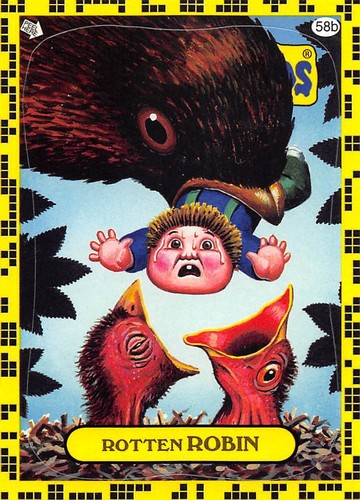 GARBAGE PAIL KIDS 2011 FLASHBACK SERIES 2 PICK-A-CARD YELLOW BASE STICKERS TOPPS - Picture 232 of 321