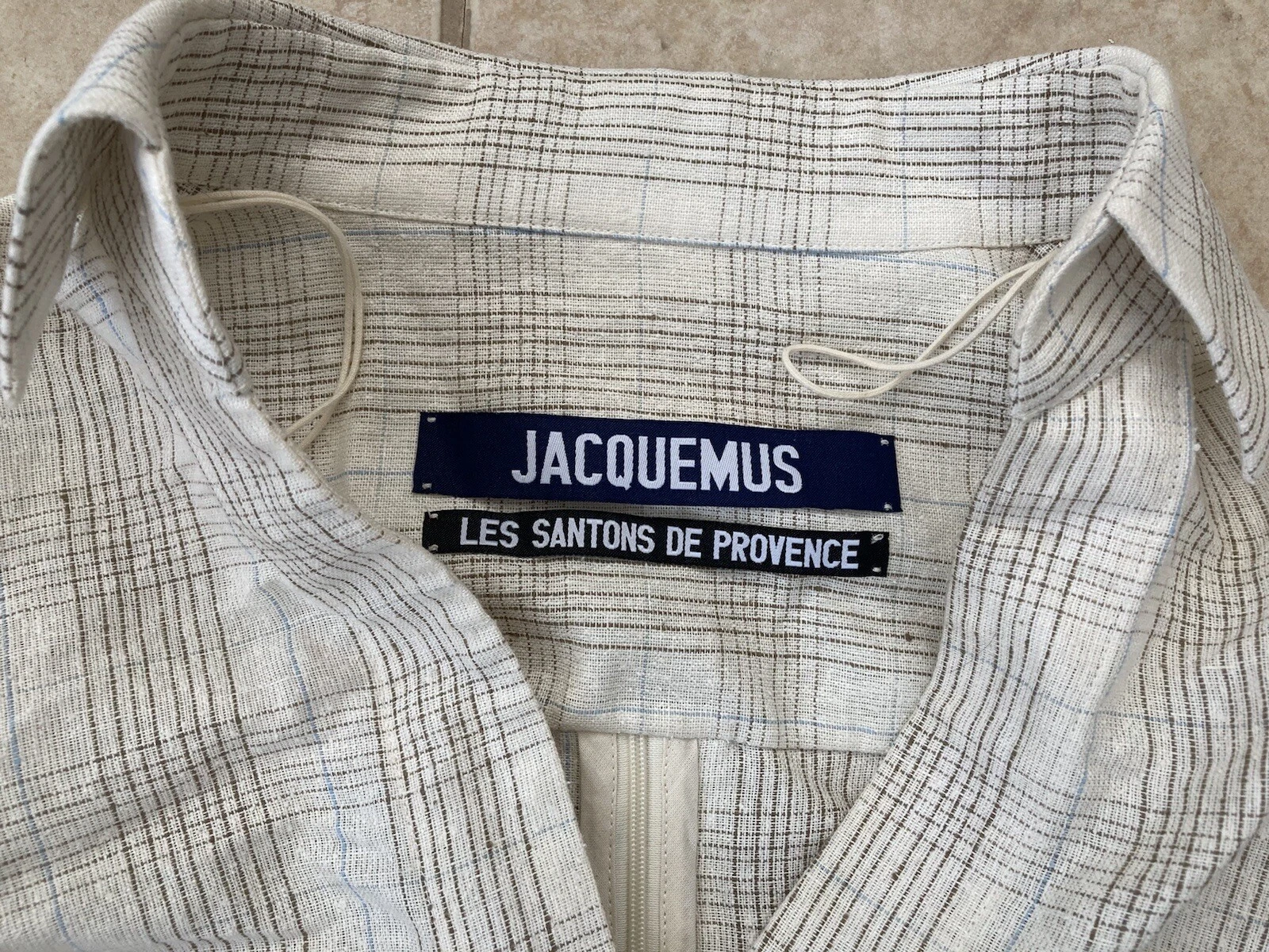 Jacquemus Mini Dress Puffed Sleeve Size: 36