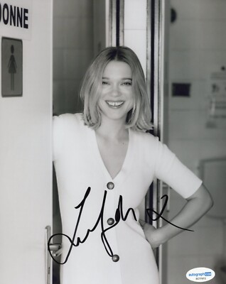 Lea Seydoux Sexy Autographed Signed 8x10 Photo ACOA | eBay
