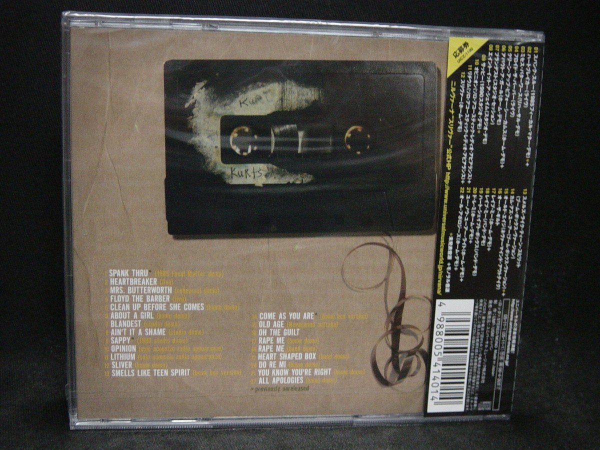 NIRVANA Silver The Best Of The Box JAPAN CD Kurt Kobain Foo