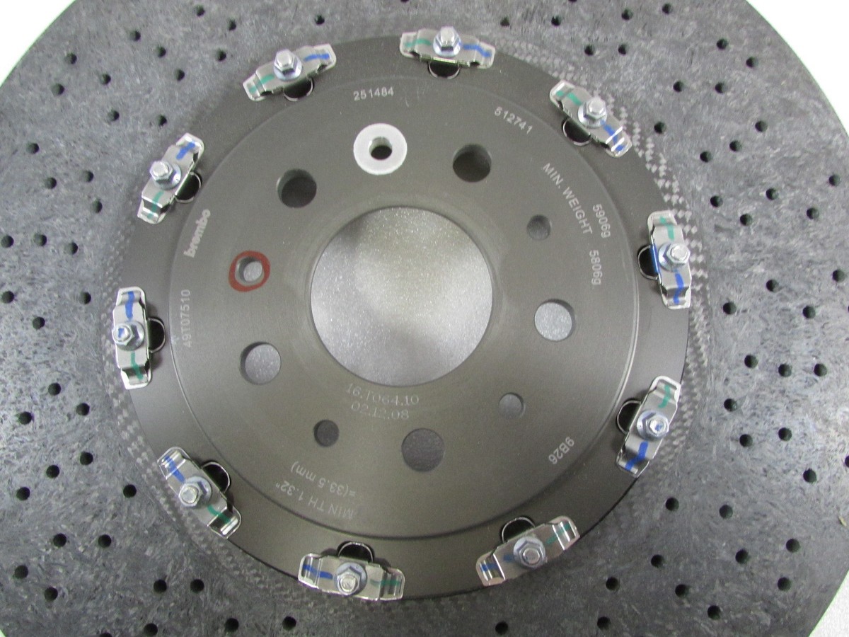 PaTaTAs 2点 2x Front Ferrari California Carbon Ceramic Brake Rotors. for
