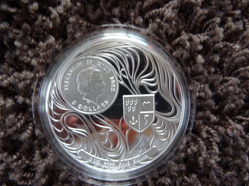 Niue 2022 Liberty Fortress 2 oz Silber Proof High Relief - nur 333 Stück - Bild 4 von 9