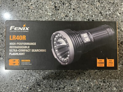 Fenix Flashlight LR40R 15,000 Lumen Searchlight Floodlight Spotlight