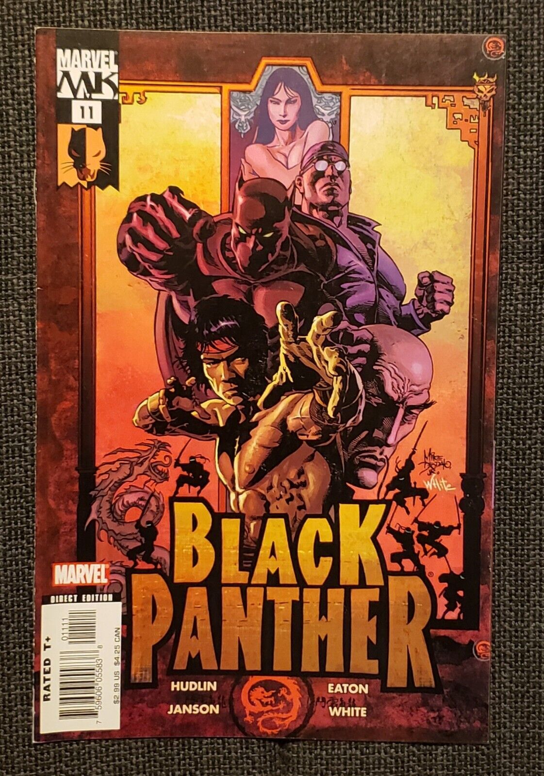 Black Panther #11 Marvel 2005 Marvel Knights Reginald Hudlin & Scot Eaton