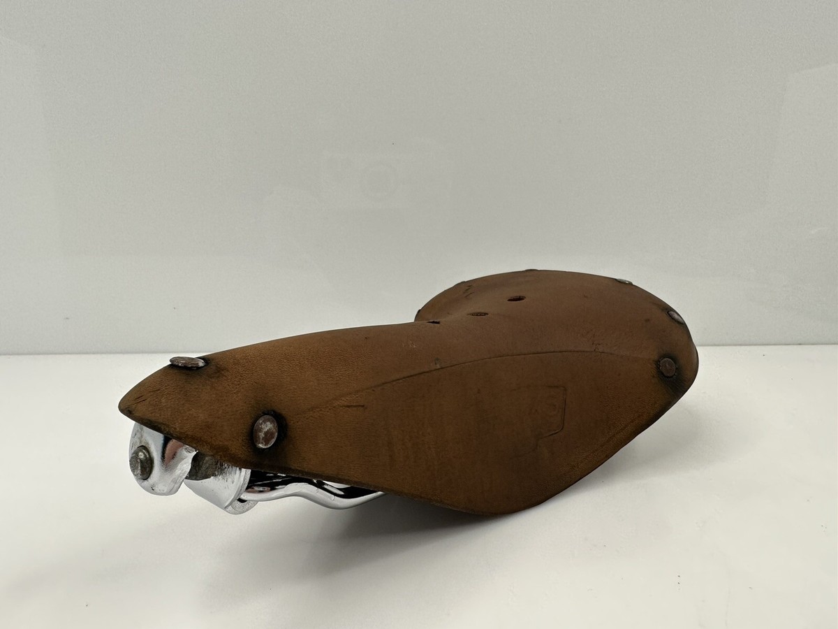 Vintage Brooks B15 Champion Standard Seat Saddle Leather Vintage Brooks B15 Champion Standard Seat Saddle Leather