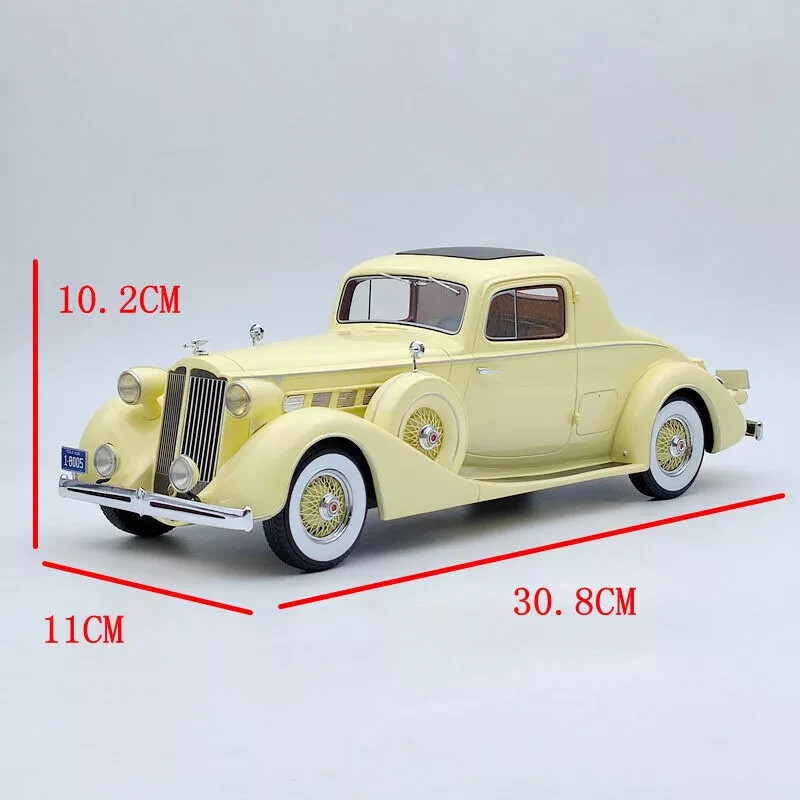 1936 Packard Super Eight Coupe Yellow 1/18 CMF CMF18005 | eBay