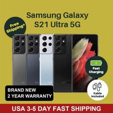 New Samsung Galaxy S21 Ultra 5G SM-G998U 256G/512GB FACTORY UNLOCKED  FREE SHIP