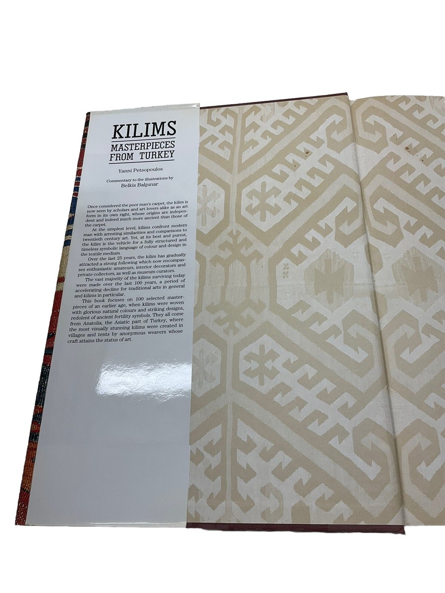 洋書 KILIMS MASTERPIECES FROM TURKEY Kilims : Masterpieces of Turkey Hardcover Yanni, Rizzoli