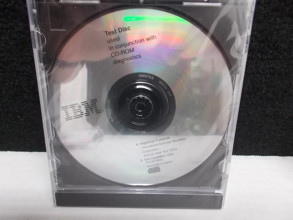 IBM Test Disc + Diagnostic Disc DVD zur Diagnose v. CD u. DVD Laufwerken - Bild 3 von 3