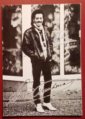 Guillermo Marchena 1947-94 Drummer singer autograph signed 4''x6'' photo