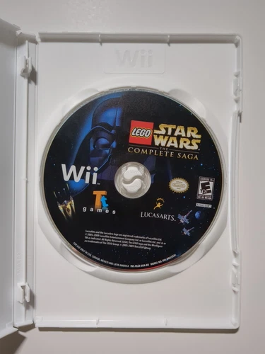 LEGO Star Wars - The Complete Saga (Wii, 2007), Game Only, Tested and Working