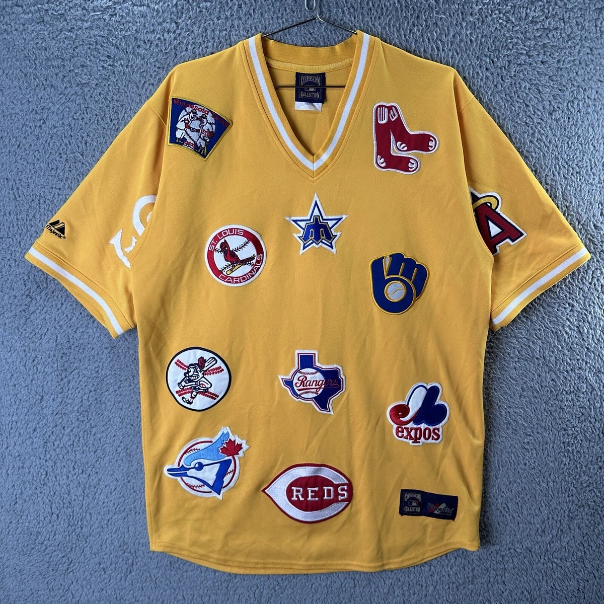 Majestic MLB Cooperstown Collection Vintage Team Patch Throwback