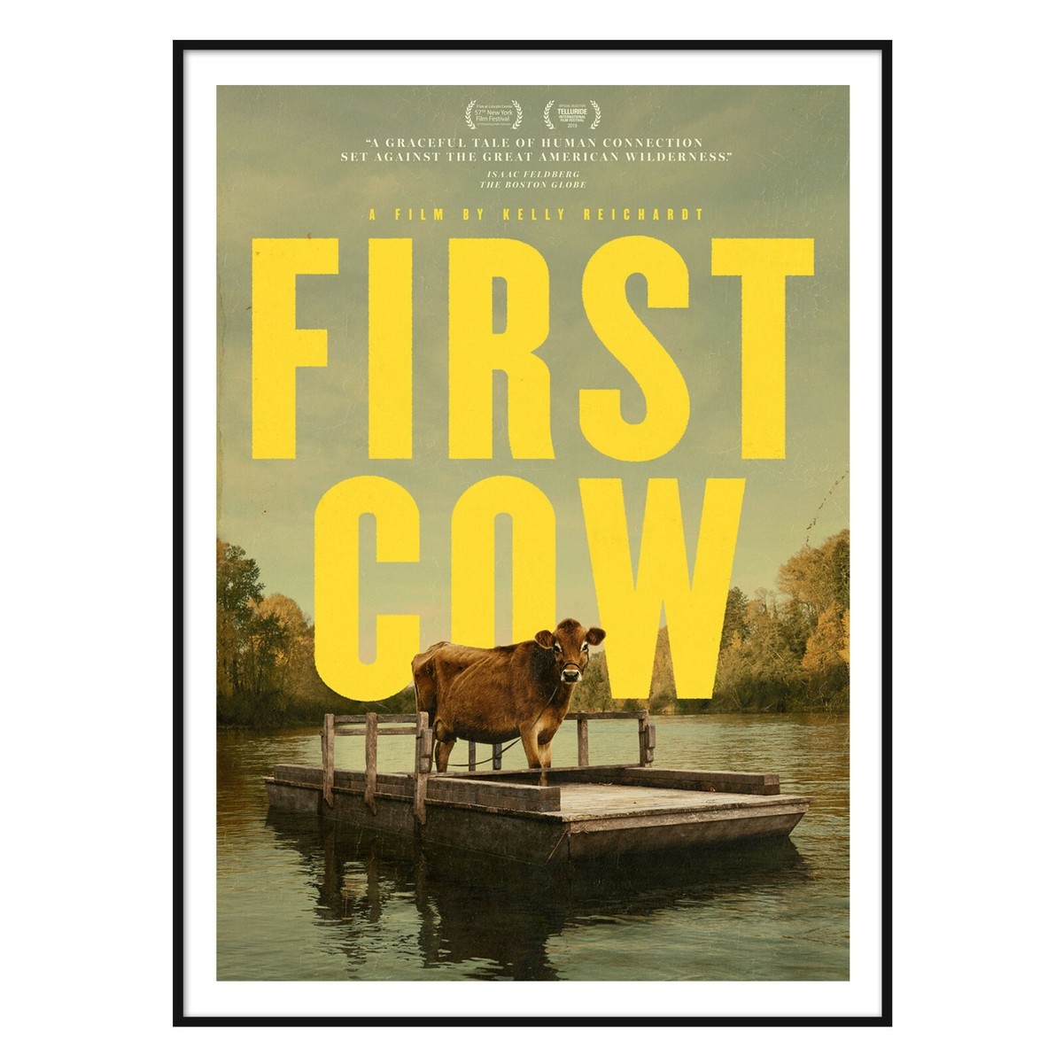 First Cow Movie Poster 2019 Kelly Reichardt