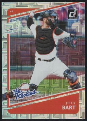 2021 Donruss Joey Bart Rookie Vector Parallel The Rookies Giants RC #TR1