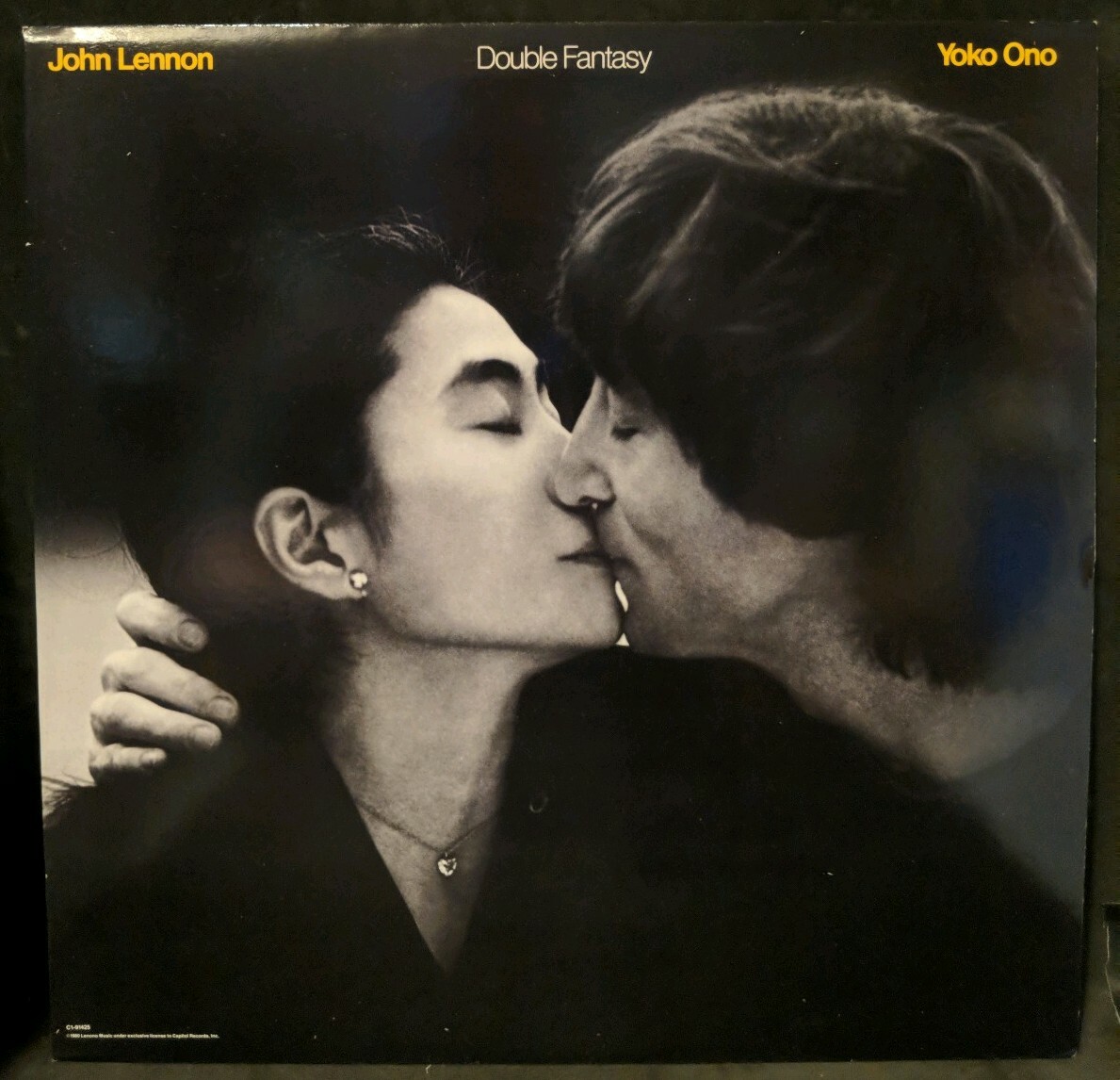 John Lennon & Yoko Ono ‎Double Fantasy 89 Purple Label Capitol