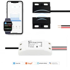 Smart Wi-Fi Garage Door Opener Remote APP Control Google Assistant &Alexa New