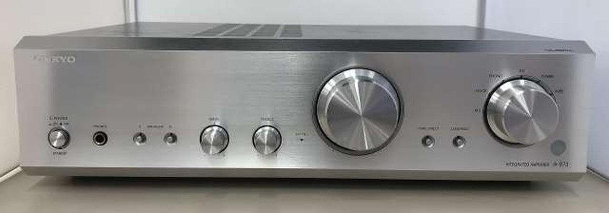 Onkyo A-973 Integrated Amplifier Silver Used | eBay