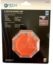 Warning Safety  Light 8-Function E Tech Commercial 8-Function - New