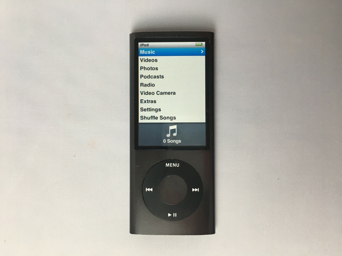 Apple iPod nano 5th Generation Black (16GB) 885909309504| eBay
