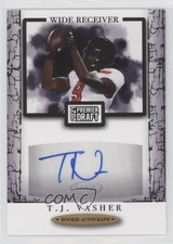 2021 Sage Premier Draft Auto TJ Vasher #A171 Auto 0w8