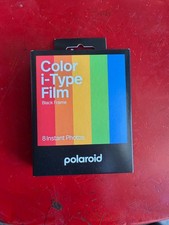 Polaroid Color i-Type Instant Film Black Frame Edition, 8 Photos - FRESH