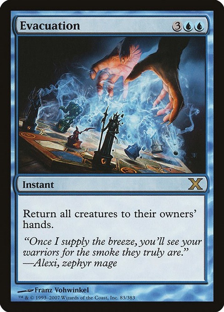 Evacuation - 83 - 10th Edition - MTG