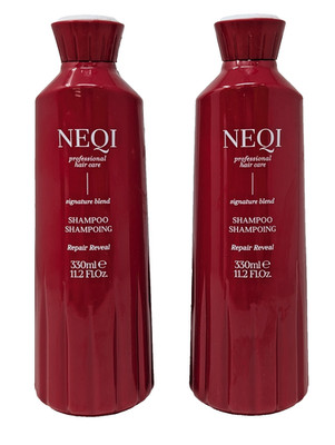 NEQI Professional Hair Care Signature Blend Shampoo 11.2 fl oz (2 Bottles)
